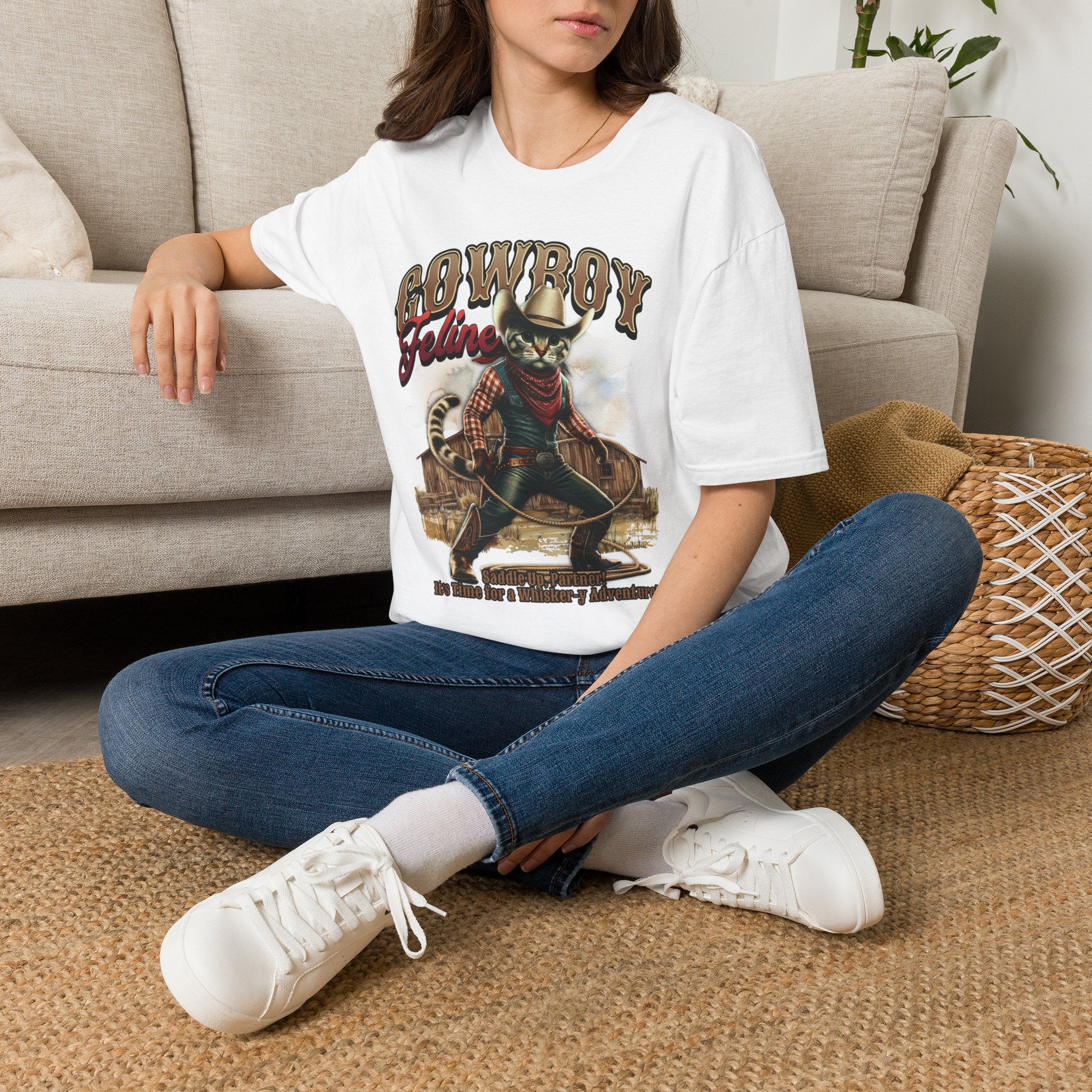 Cowboy Feline T-Shirt