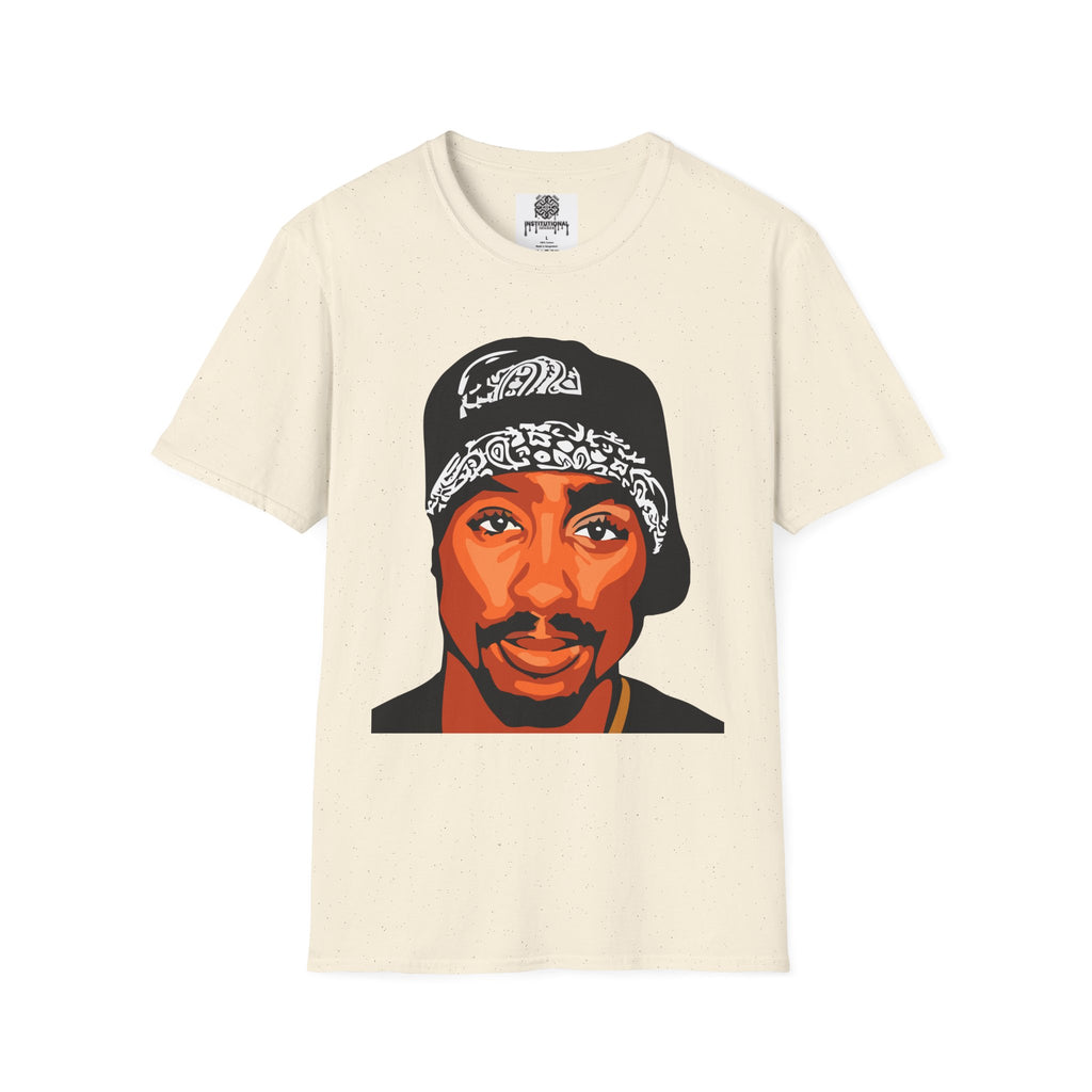 T-Shirt — Iconic  Portrait Tee with Bandana