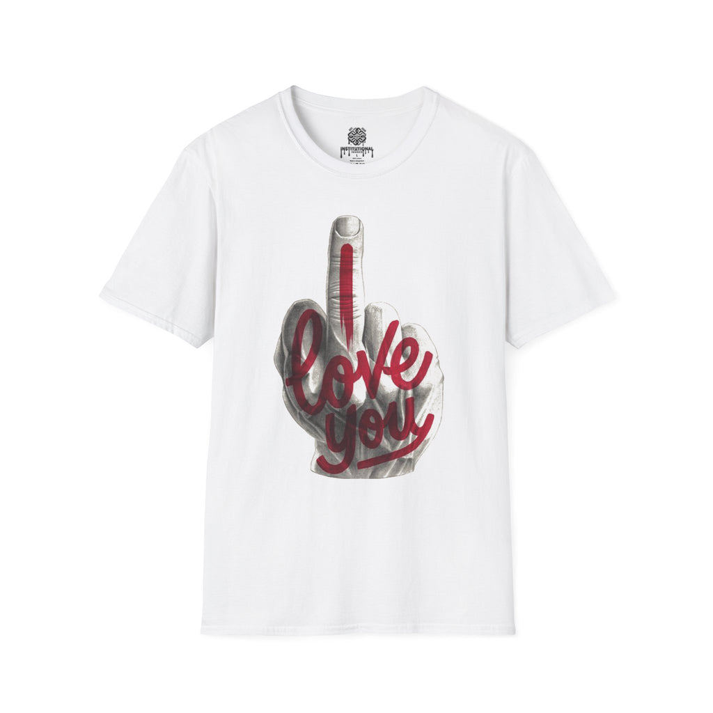 T‑Shirt — Middle Finger 'Love You' Graphic Tee