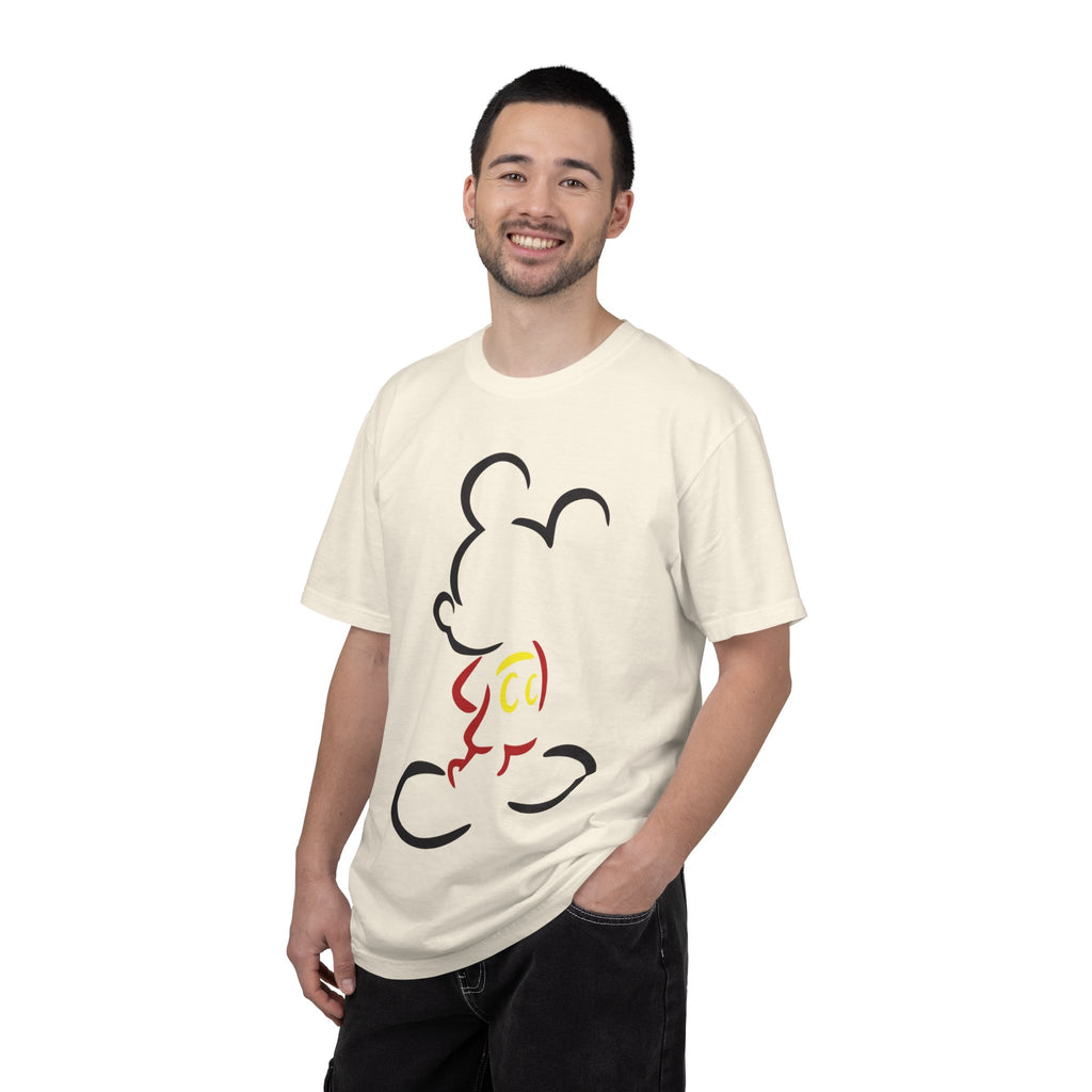 Minimalist Mouse Silhouette T-Shirt