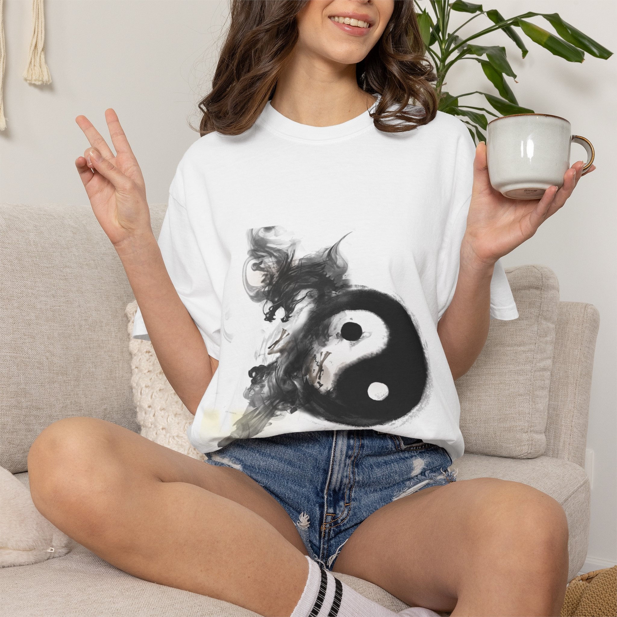 Yin Yang Smoke T-Shirt