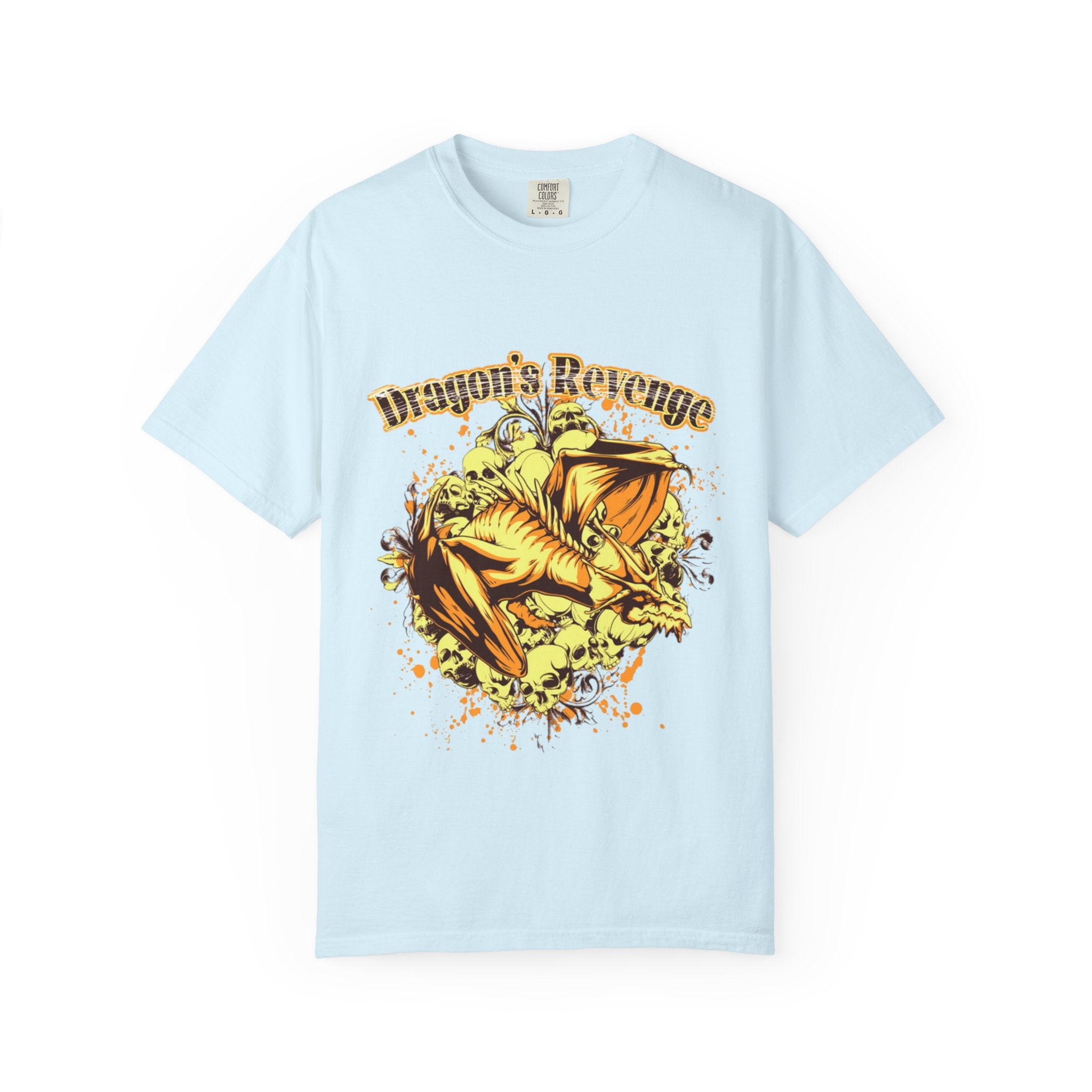 Dragon's Revenge T-Shirt — Fierce Golden Dragon Graphic Tee