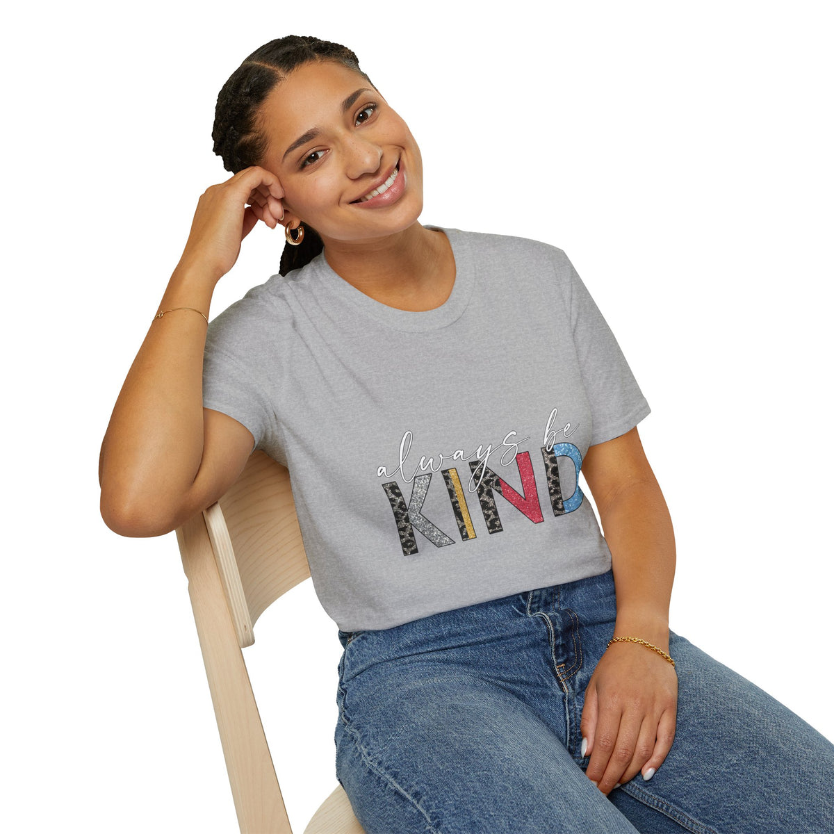 Always Be Kind T-Shirt — Positive Message Graphic Tee