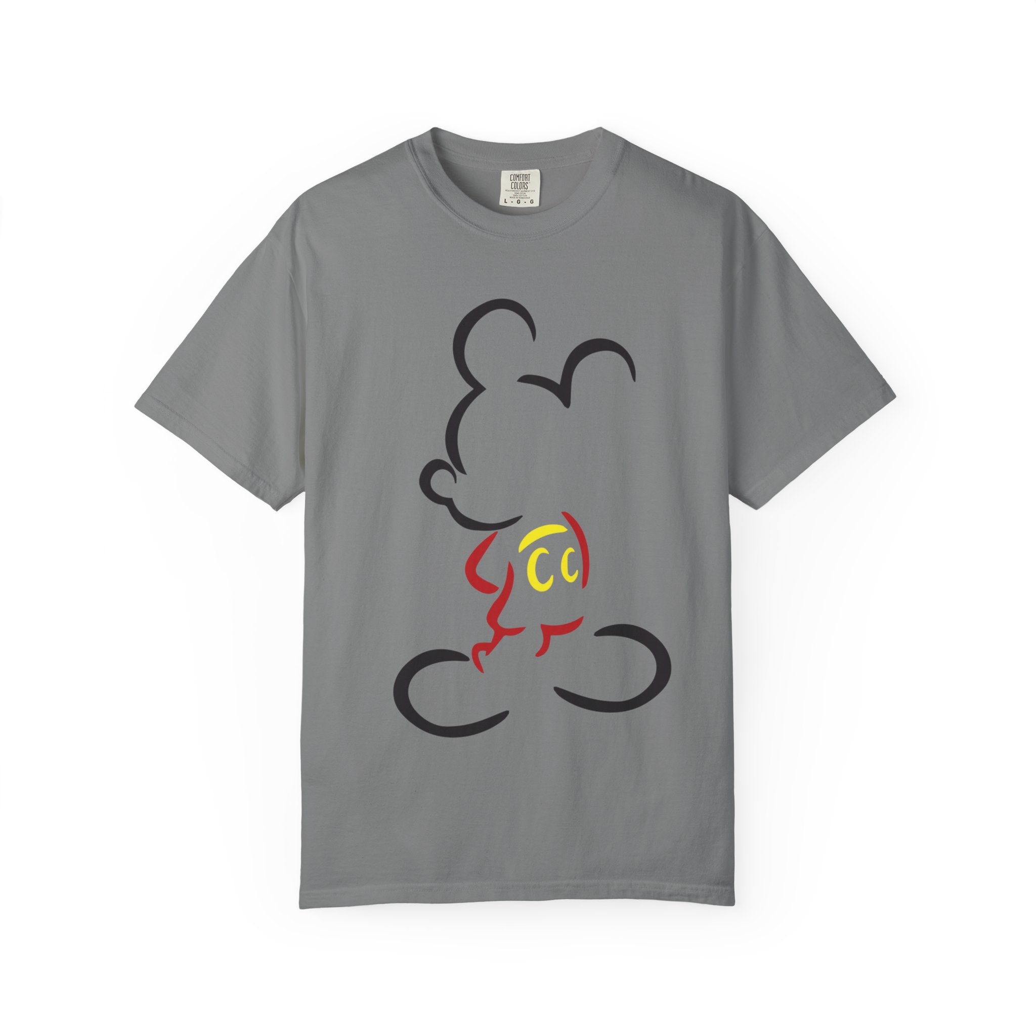Minimalist Mouse Silhouette T-Shirt