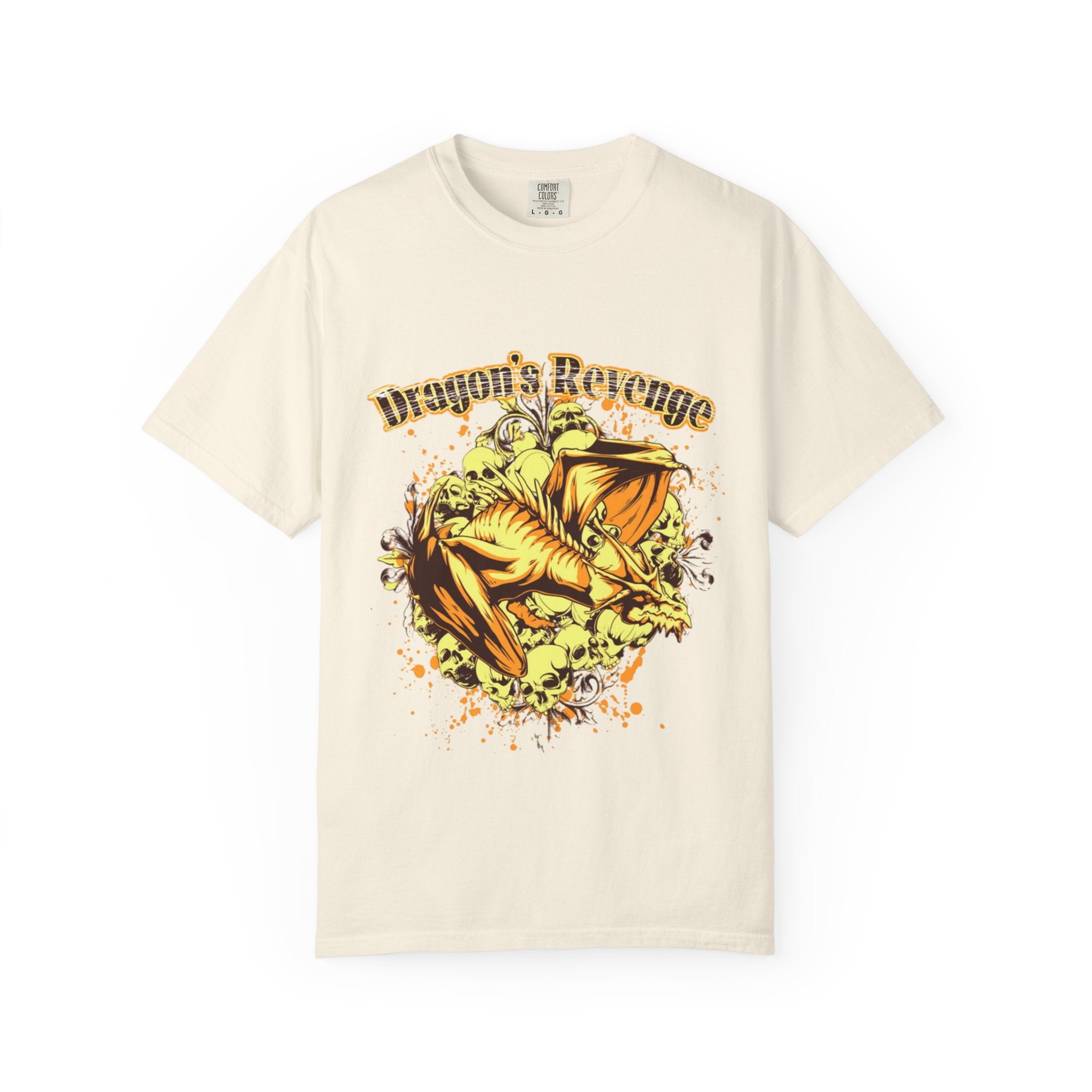 Dragon's Revenge T-Shirt — Fierce Golden Dragon Graphic Tee