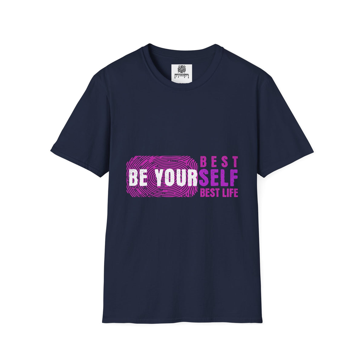 Best Yourself T-Shirt — Inspirational Pink Graphic Tee