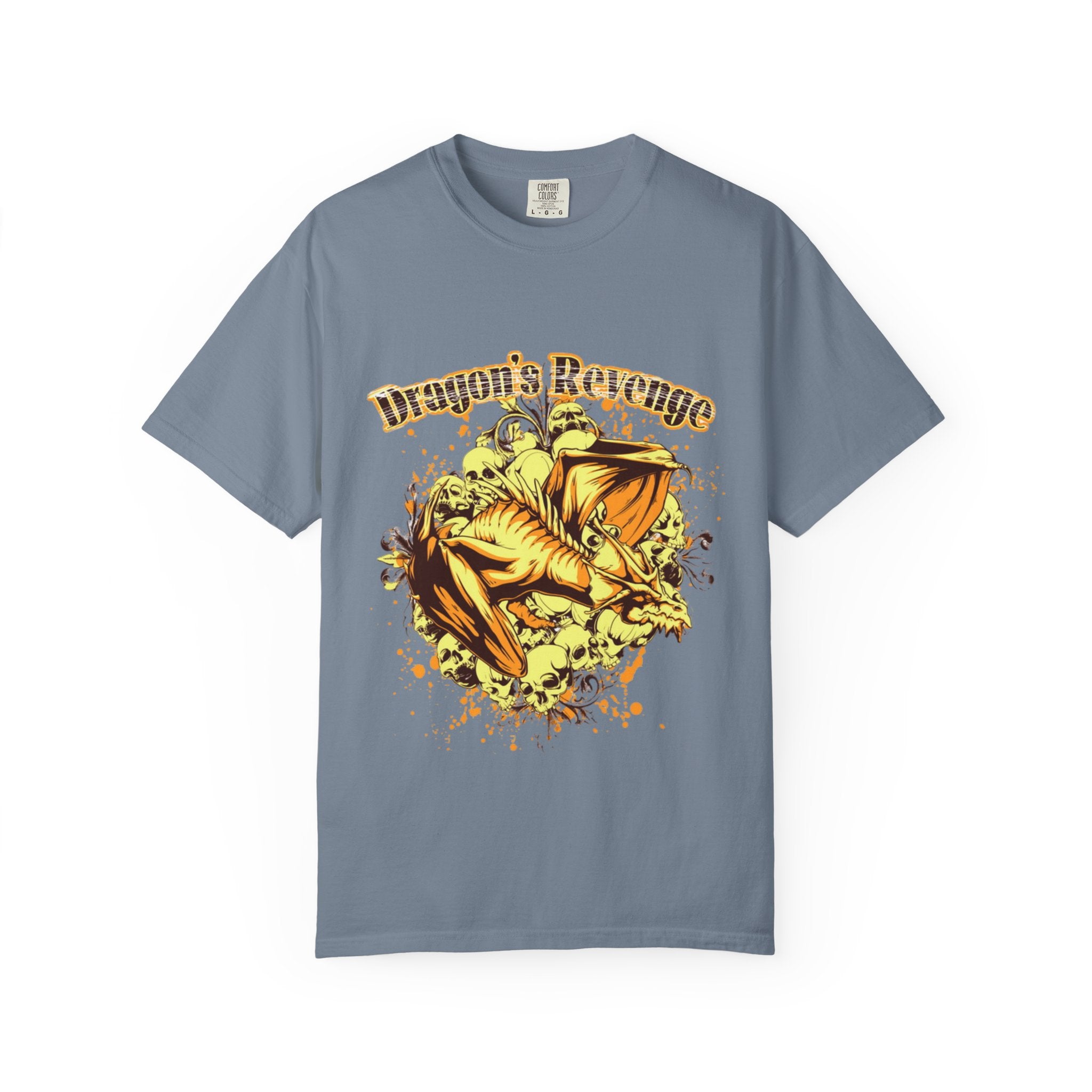 Dragon's Revenge T-Shirt — Fierce Golden Dragon Graphic Tee