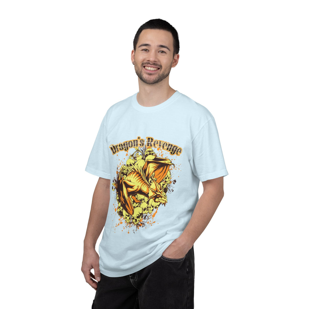 Dragon's Revenge T-Shirt — Fierce Golden Dragon Graphic Tee