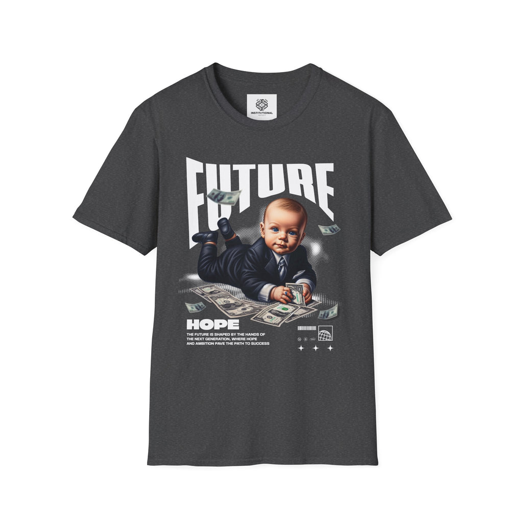 Baby Boss Money Tee — Funny Infant Business Graphic T-Shirt