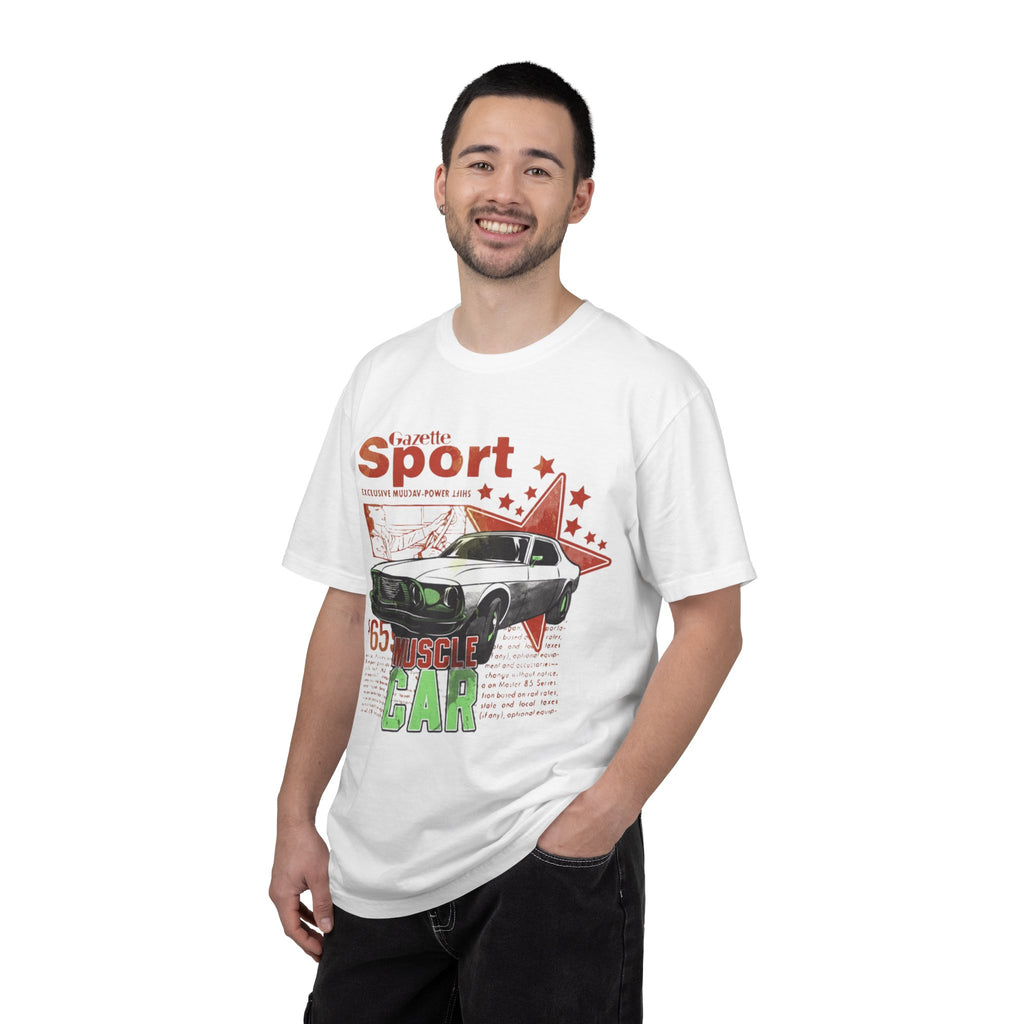 Muscle Car Graphic T-Shirt — '65 Sport Vintage Auto Tee