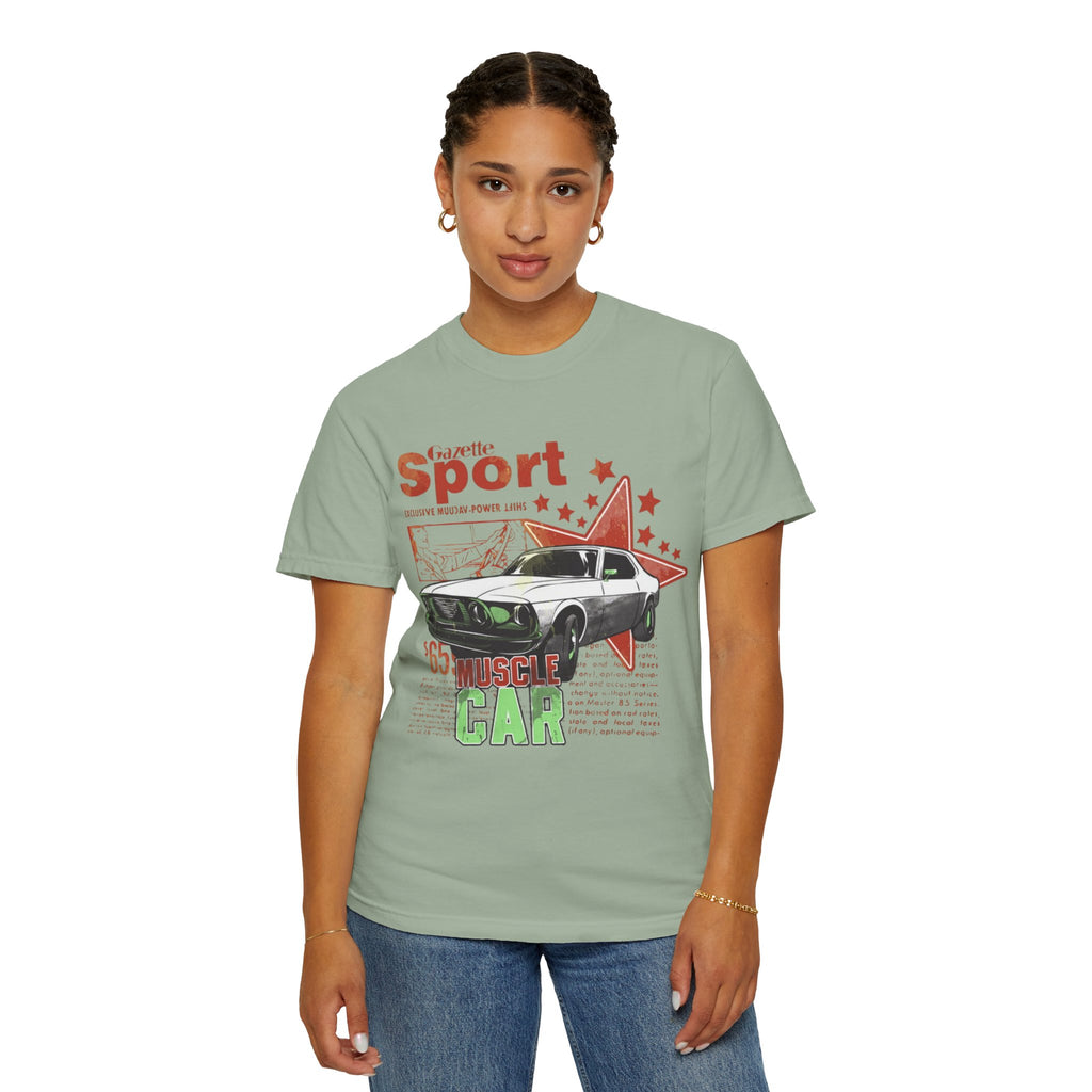 Muscle Car Graphic T-Shirt — '65 Sport Vintage Auto Tee