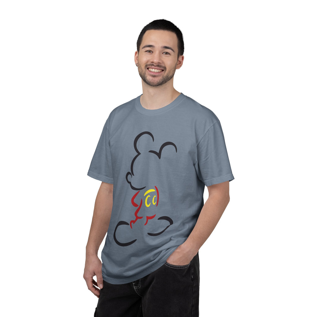 Minimalist Mouse Silhouette T-Shirt