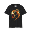 Koi Fish T-Shirt — Golden Yin Yang Koi Graphic Tee