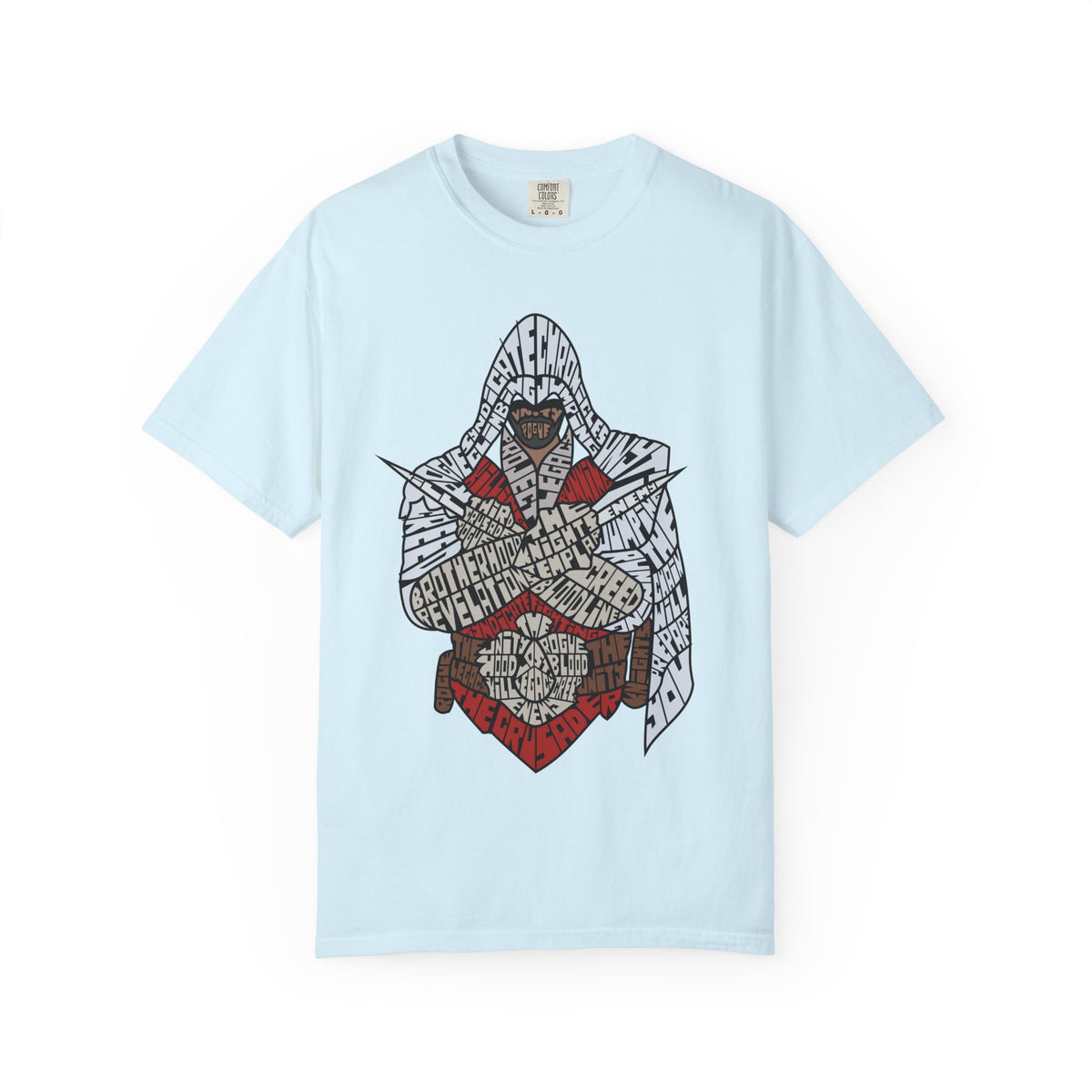 Assassin Hooded Warrior Graphic T-Shirt — Retro Gamer / Video Game Fan Tee