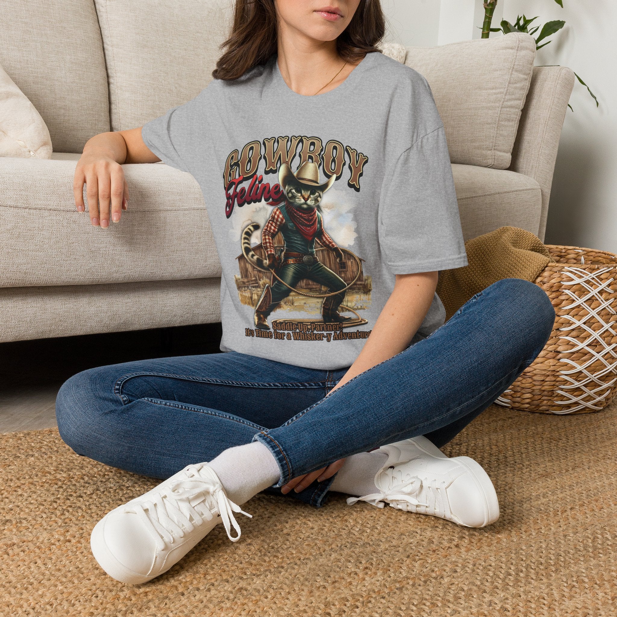 Cowboy Feline T-Shirt