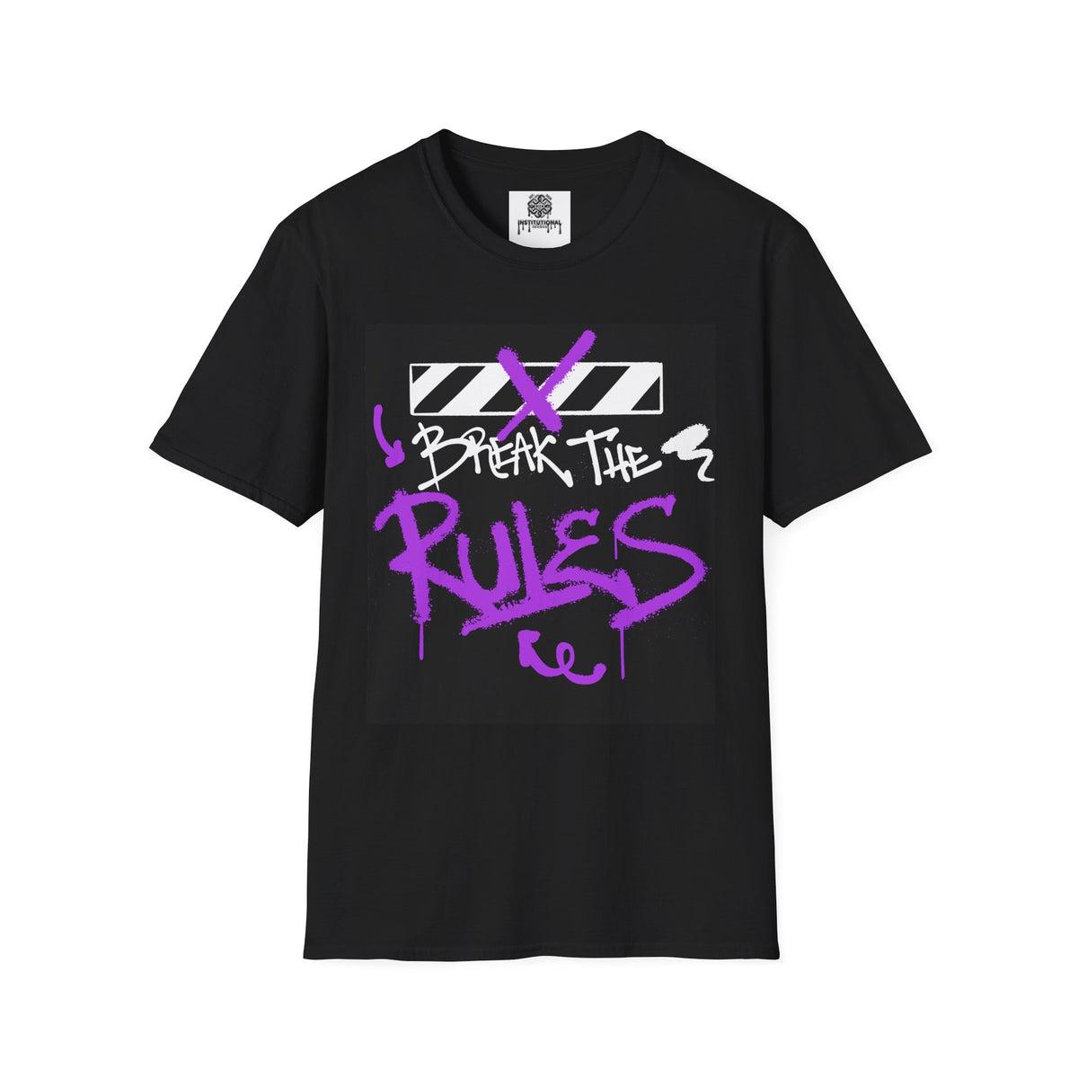 Break the Rules Graffiti T-Shirt