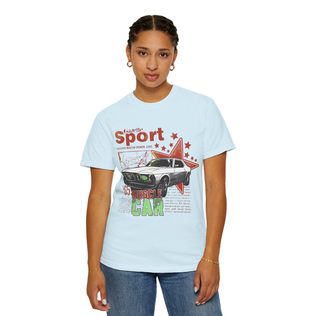 Muscle Car Graphic T-Shirt — '65 Sport Vintage Auto Tee