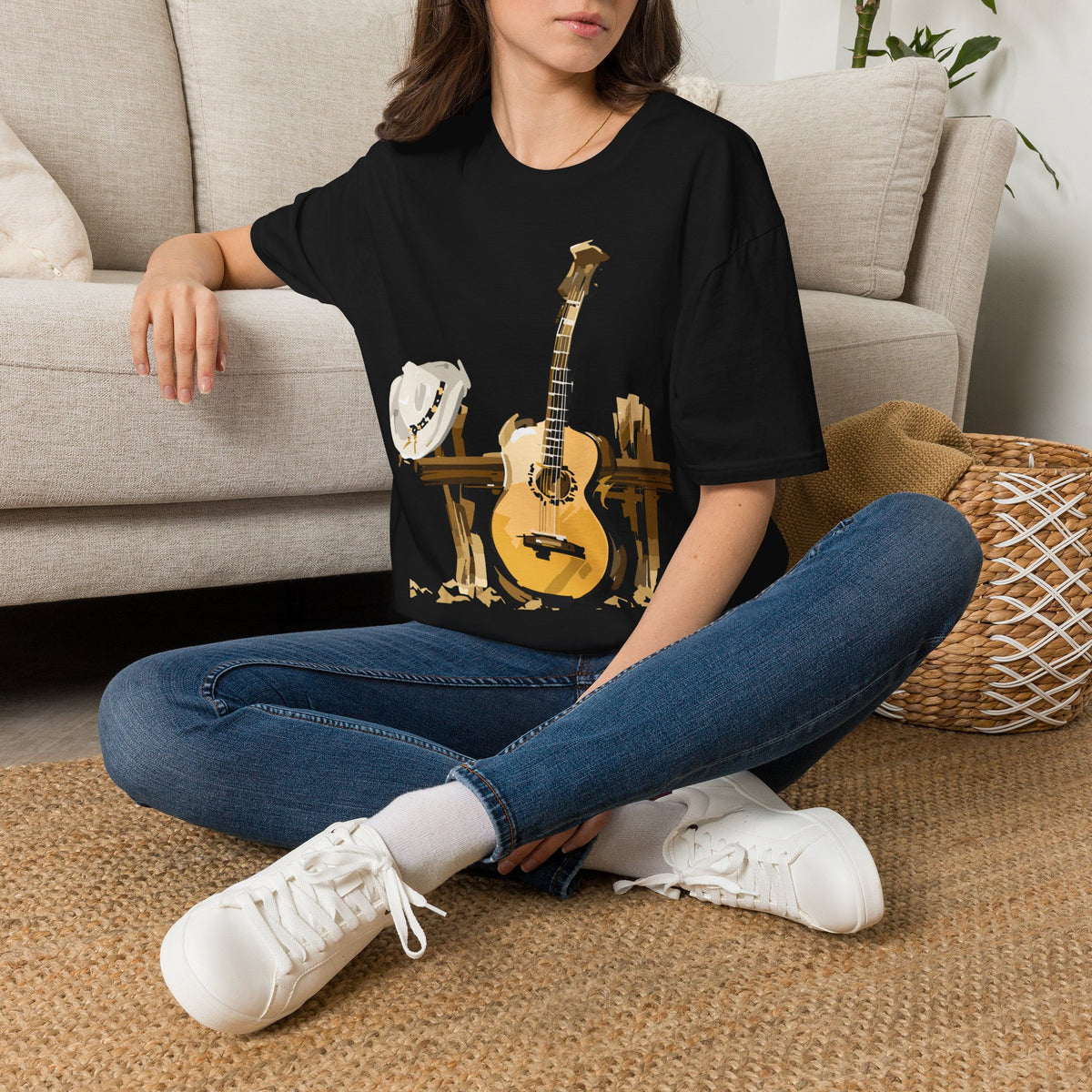 Guitar Trio T-Shirt — Acoustic Banjo Mandolin Musician Tee