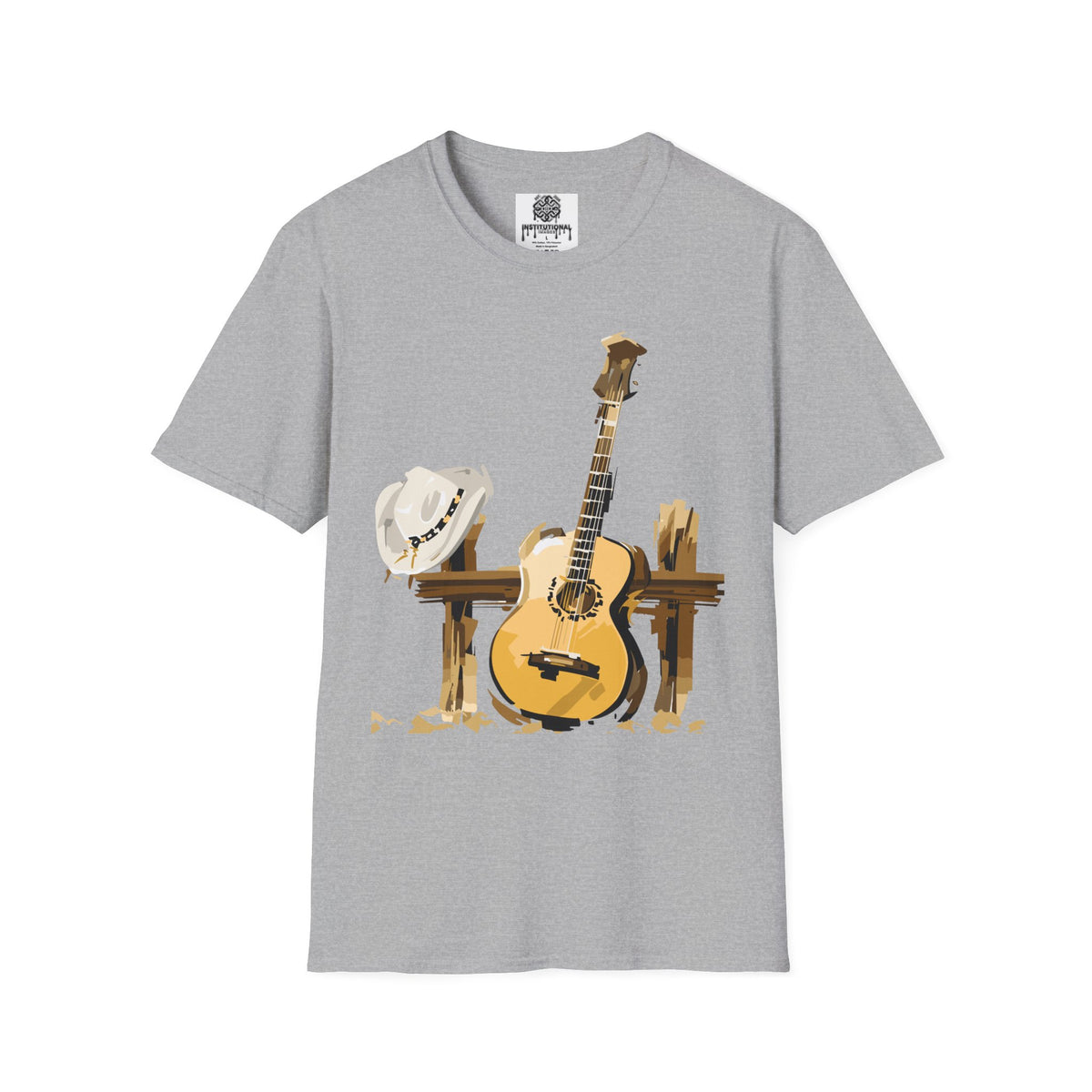 Guitar Trio T-Shirt — Acoustic Banjo Mandolin Musician Tee