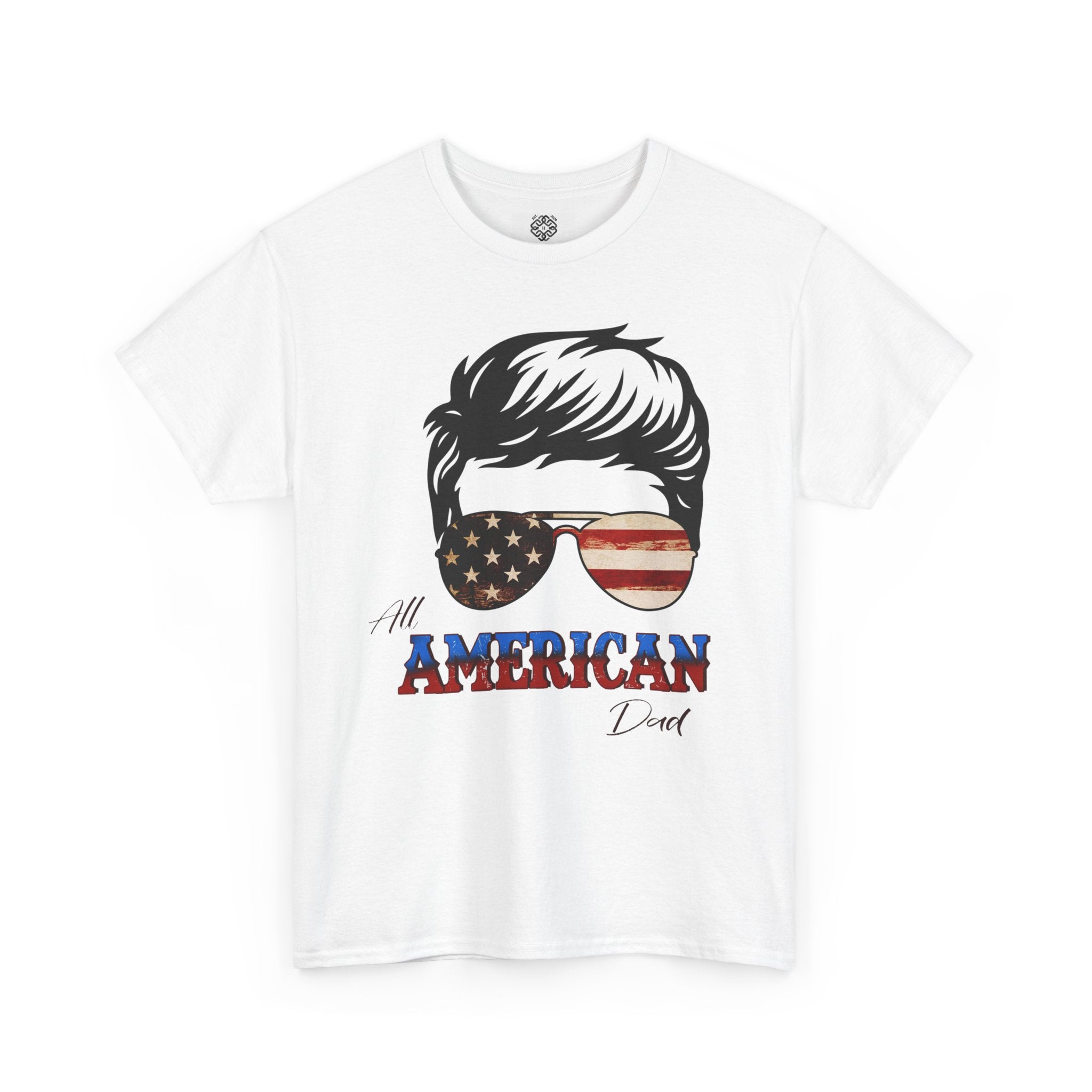 American Sunglasses Graphic Tee — "All American" Patriotic USA T-Shirt