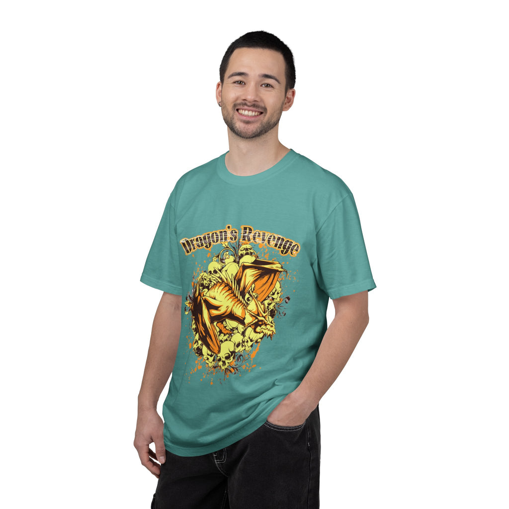 Dragon's Revenge T-Shirt — Fierce Golden Dragon Graphic Tee