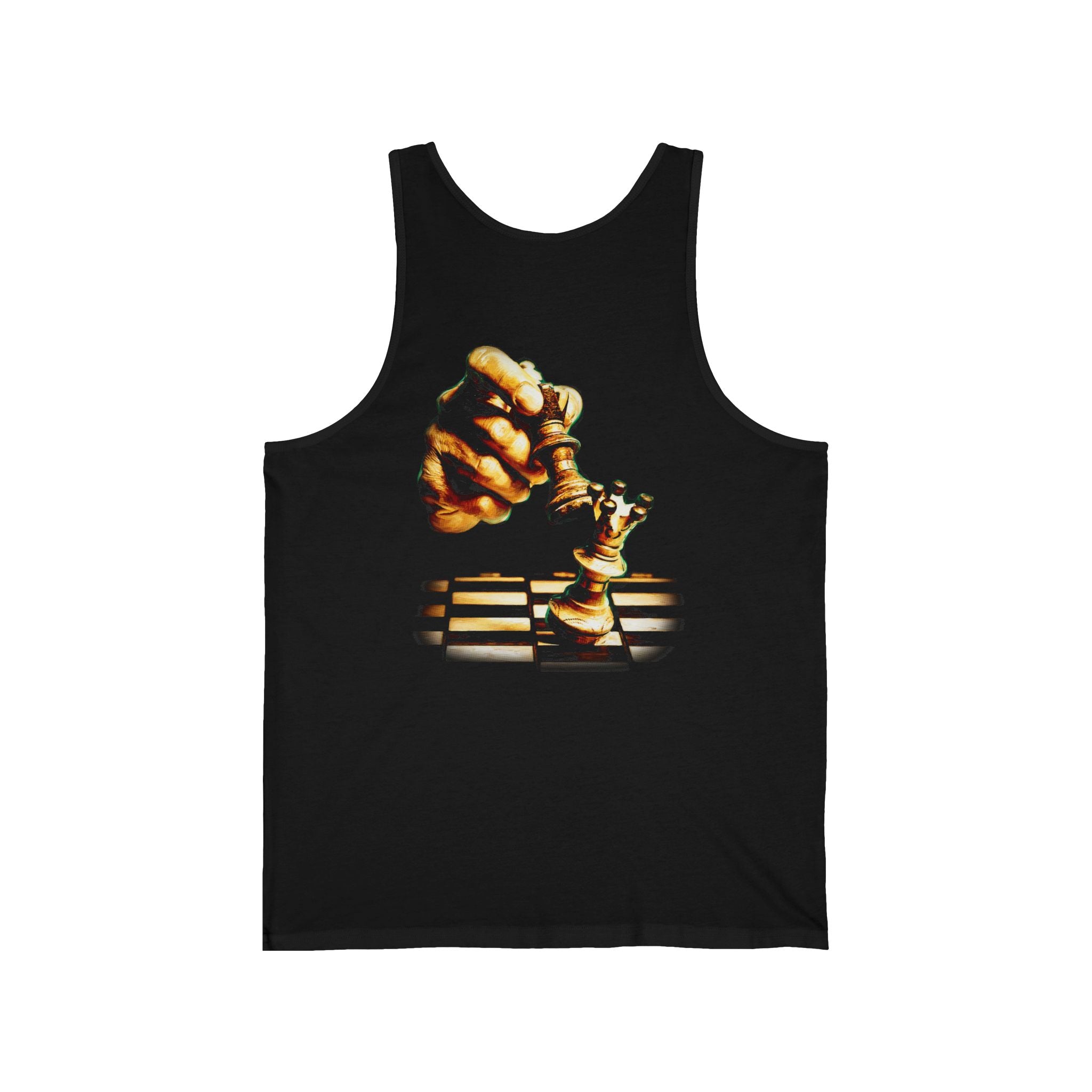 Chess King Move Tank Top — Strategic Chess Graphic Tank