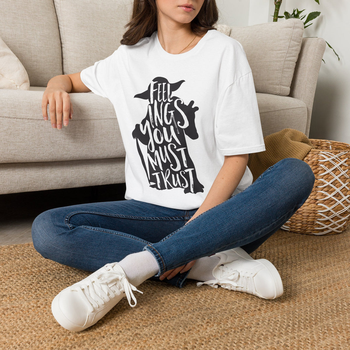 Yoda 'Feelings You Must Trust' Graphic T-Shirt