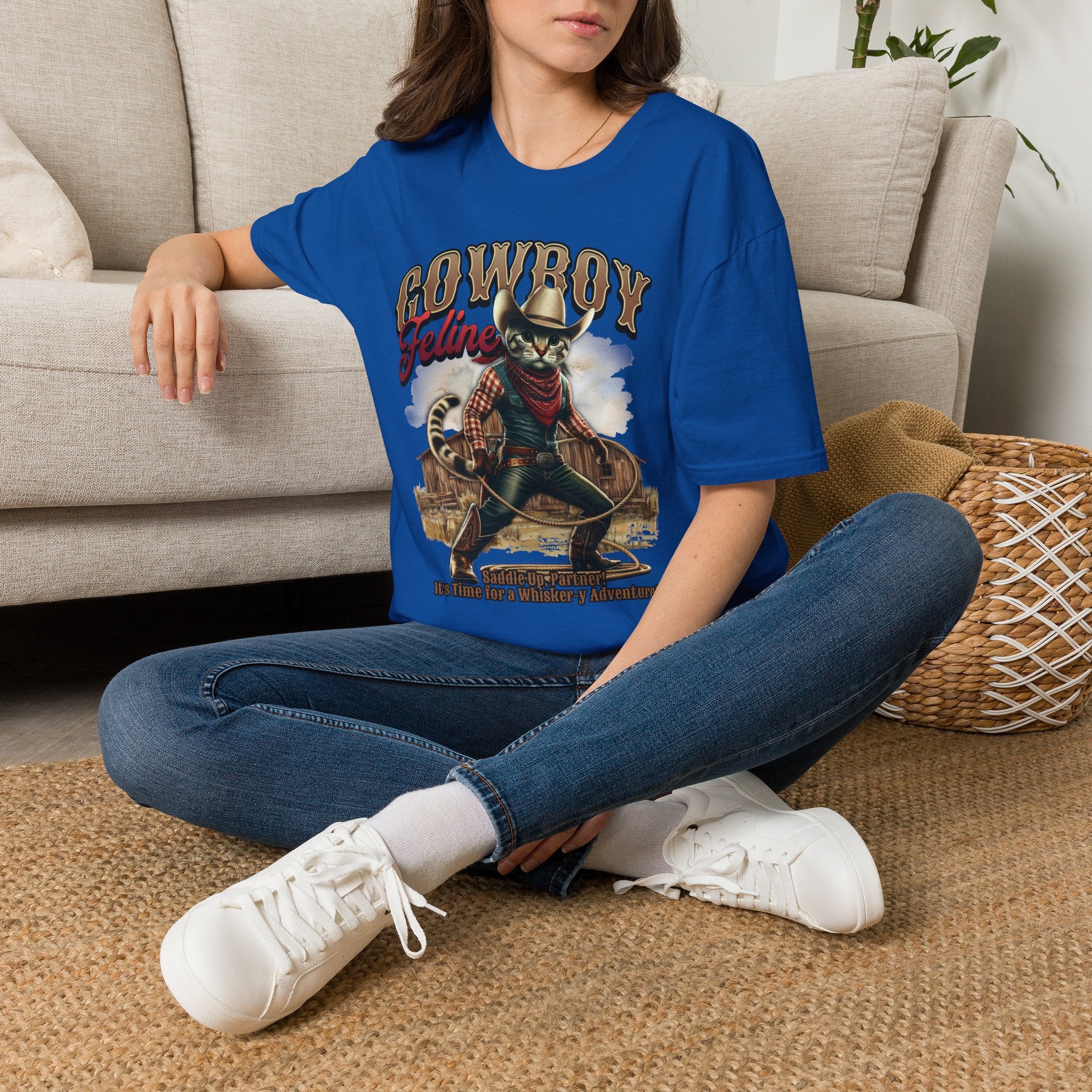 Cowboy Feline T-Shirt