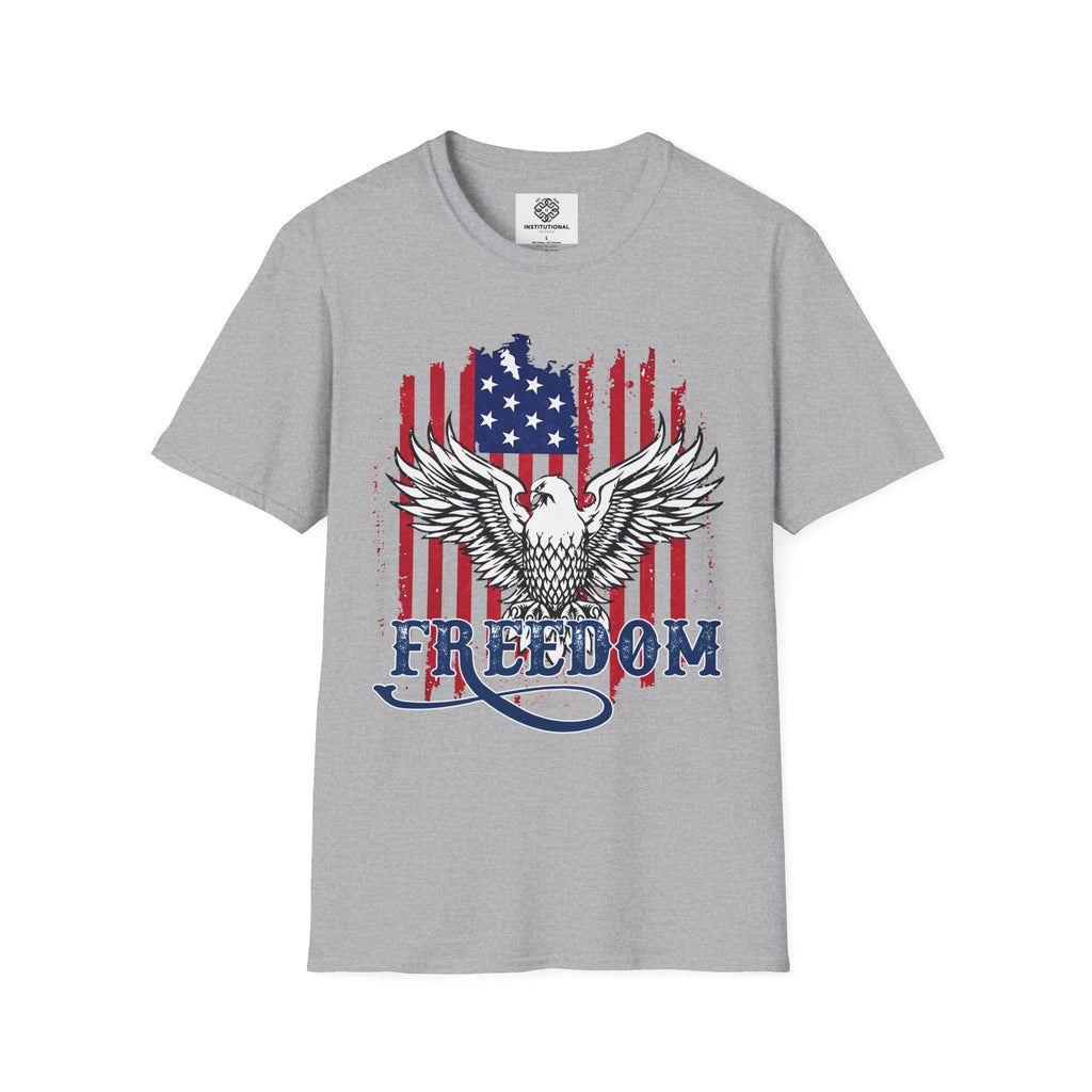 Freedom Eagle T‑Shirt – Patriotic American Flag Graphic Tee