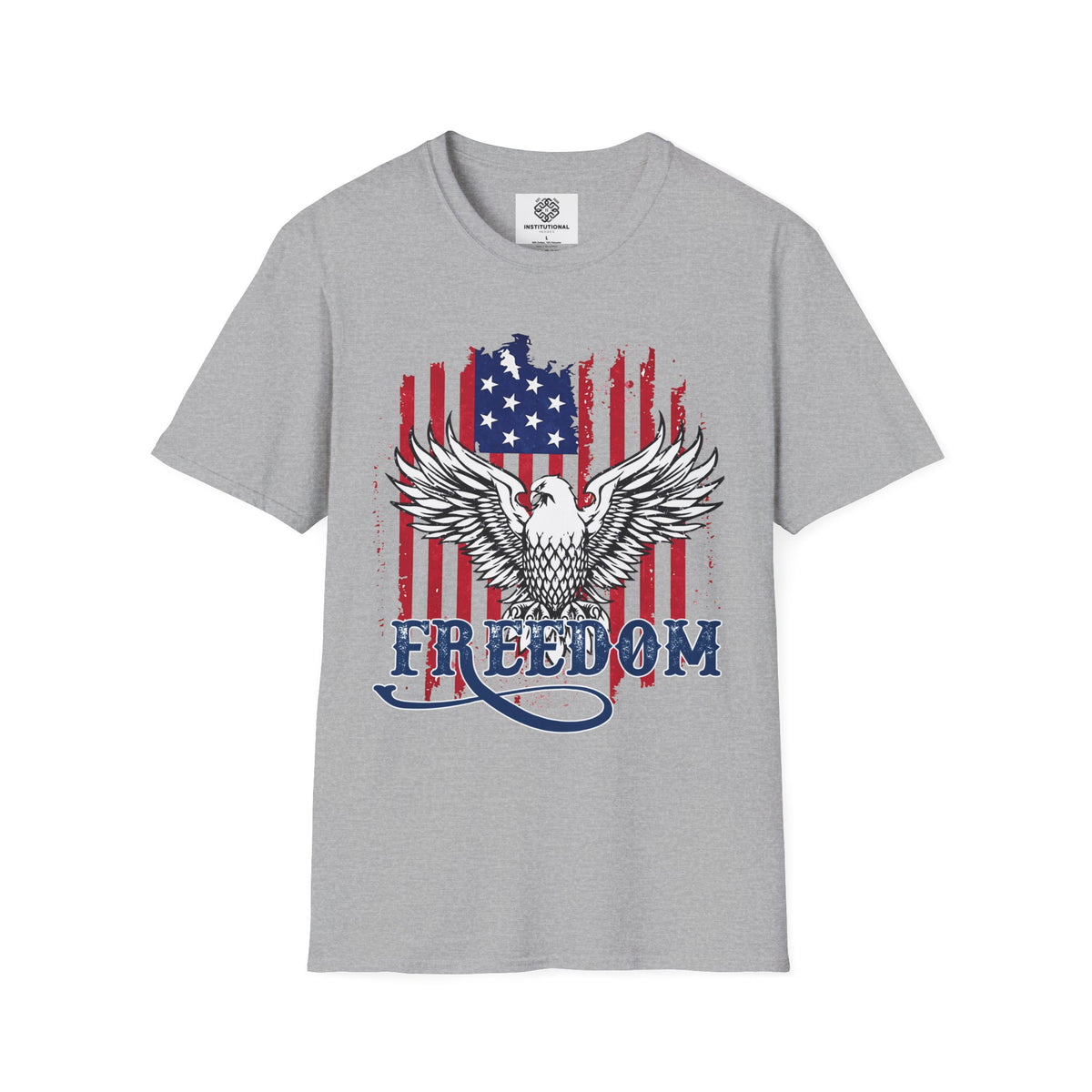 Freedom Eagle T‑Shirt – Patriotic American Flag Graphic Tee