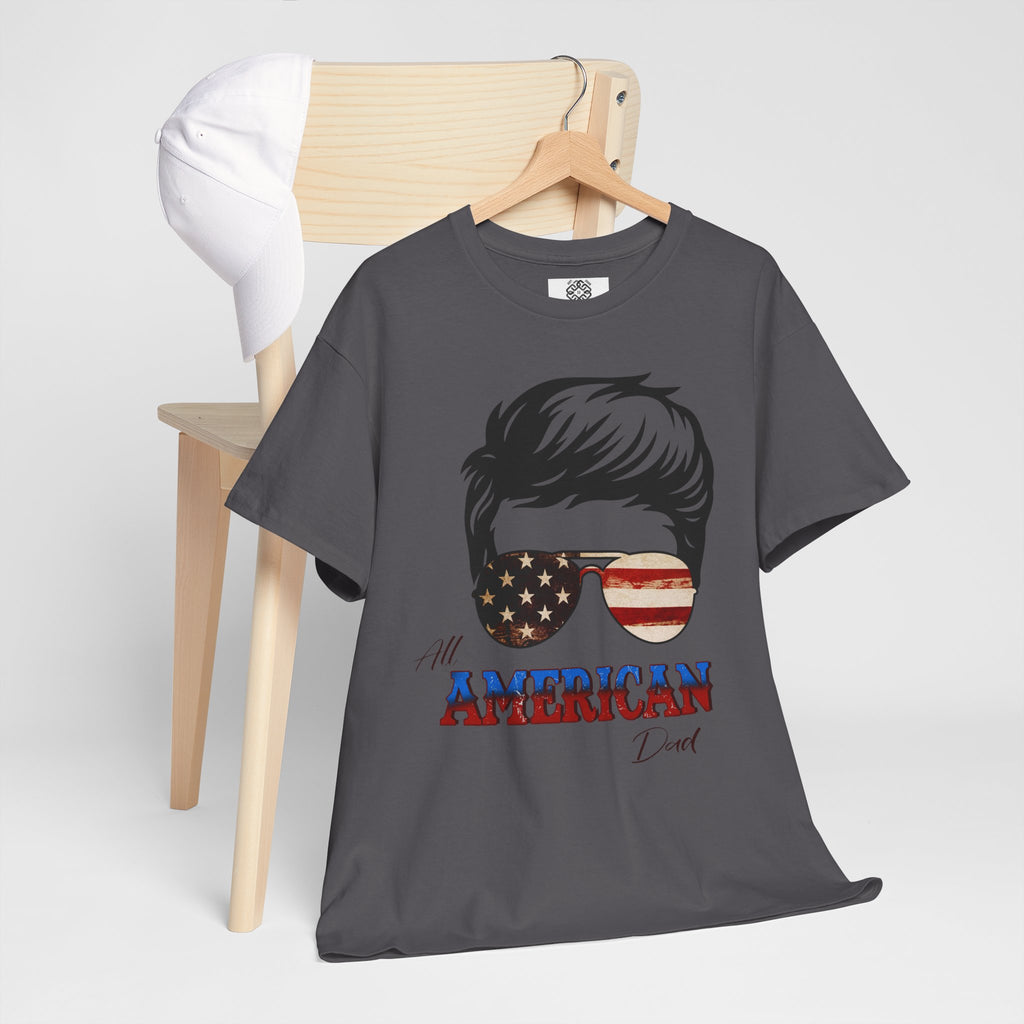 American Sunglasses Graphic Tee — "All American" Patriotic USA T-Shirt