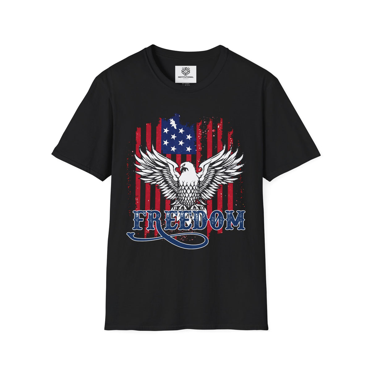 Freedom Eagle T‑Shirt – Patriotic American Flag Graphic Tee
