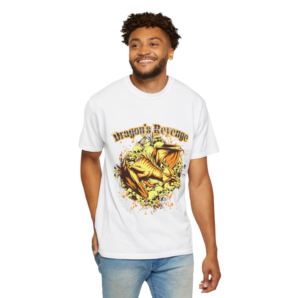 Dragon's Revenge T-Shirt — Fierce Golden Dragon Graphic Tee