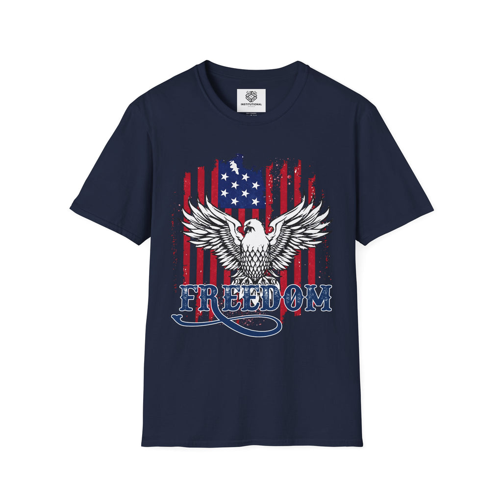 Freedom Eagle T‑Shirt – Patriotic American Flag Graphic Tee