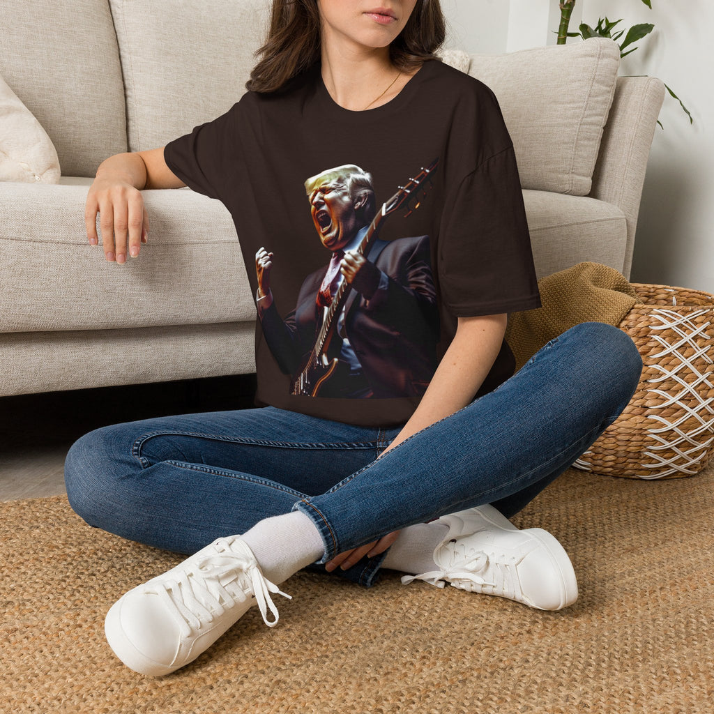 Political Rock Portrait T-Shirt