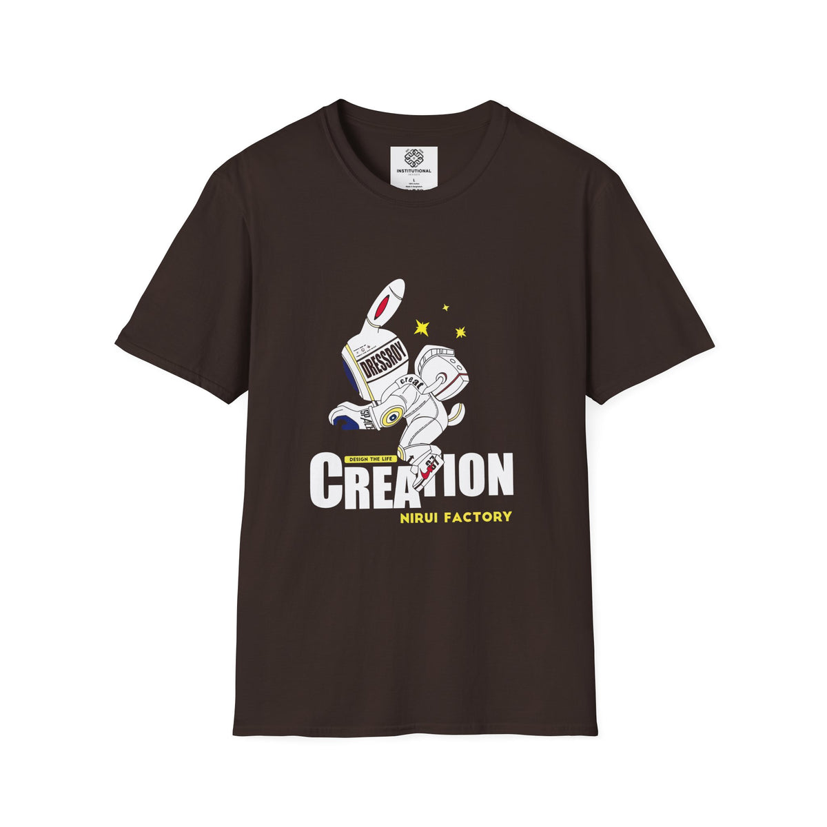 Astronaut Creation T‑Shirt — 'Creation' Space Graphic Tee