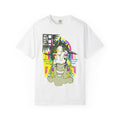 Retro Astronaut Graphic T-Shirt – 'ROCKET' Neon Vaporwave Space Tee
