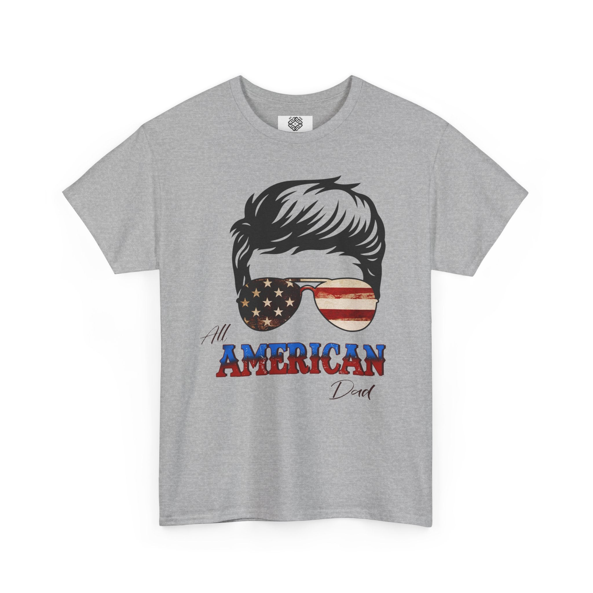 American Sunglasses Graphic Tee — "All American" Patriotic USA T-Shirt