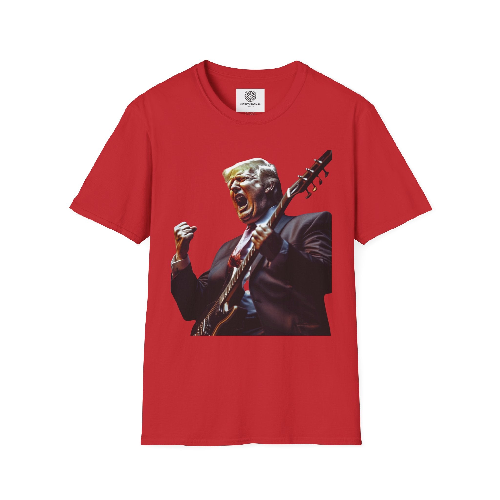 Political Rock Portrait T-Shirt