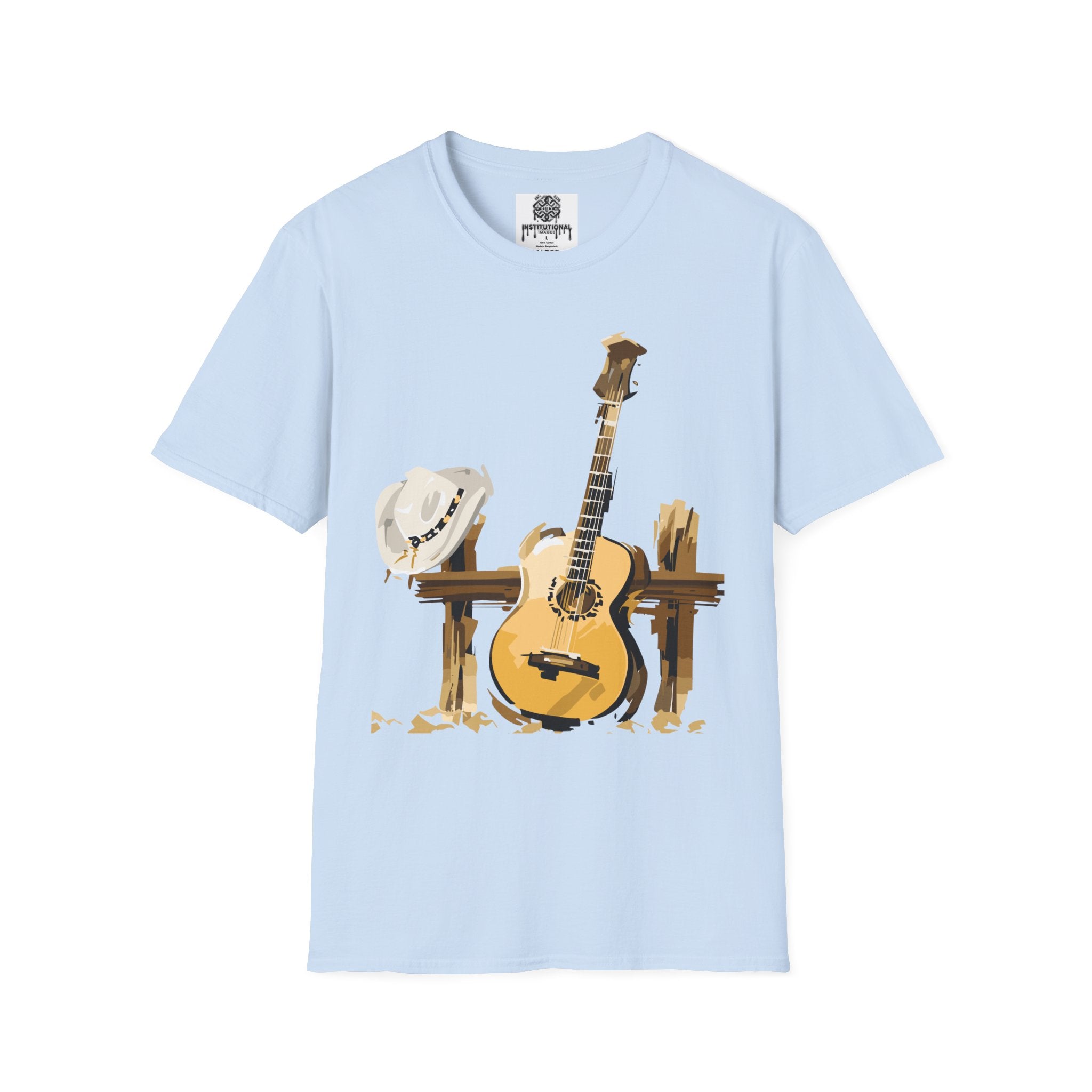 Guitar Trio T-Shirt — Acoustic Banjo Mandolin Musician Tee