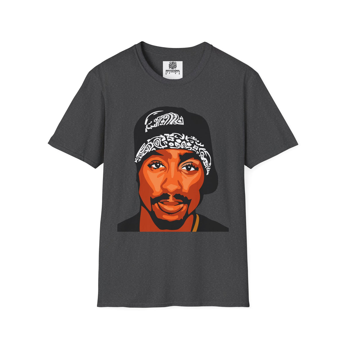 T-Shirt — Iconic  Portrait Tee with Bandana