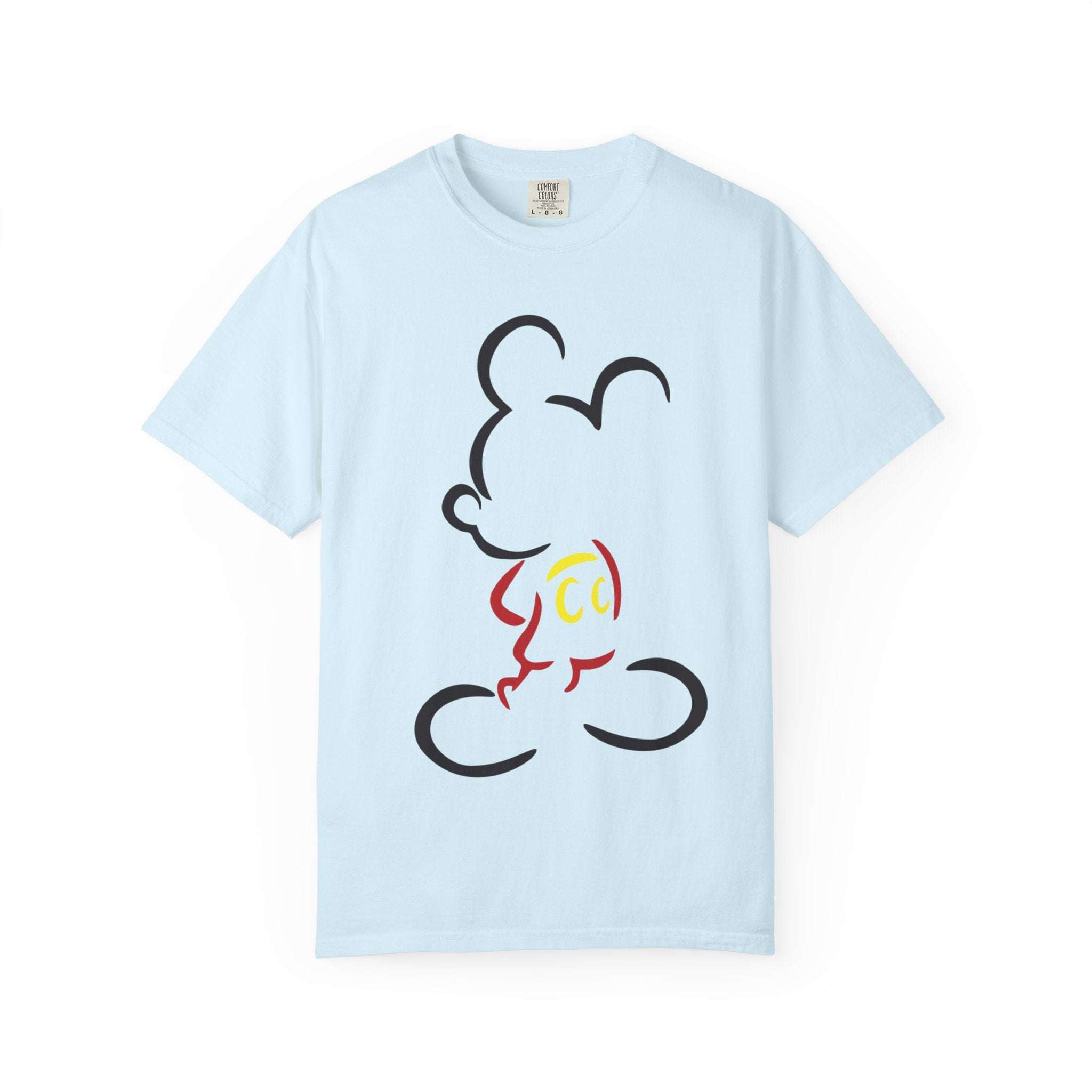 Minimalist Mouse Silhouette T-Shirt