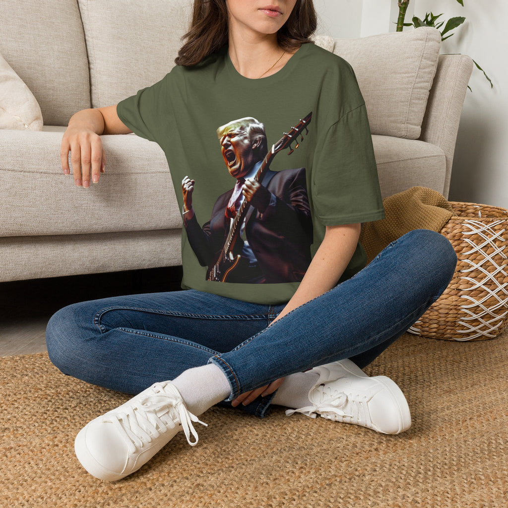 Political Rock Portrait T-Shirt