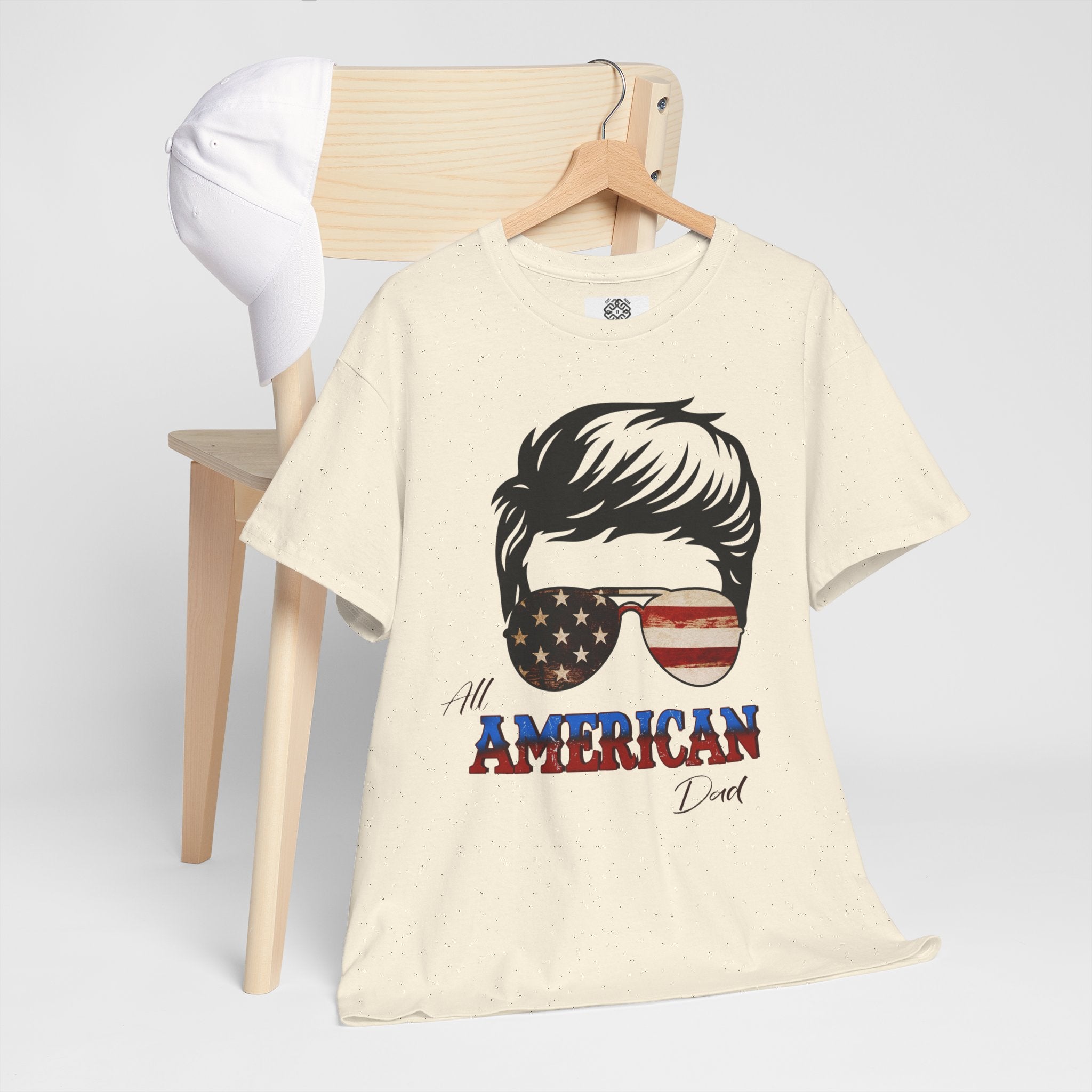 American Sunglasses Graphic Tee — "All American" Patriotic USA T-Shirt