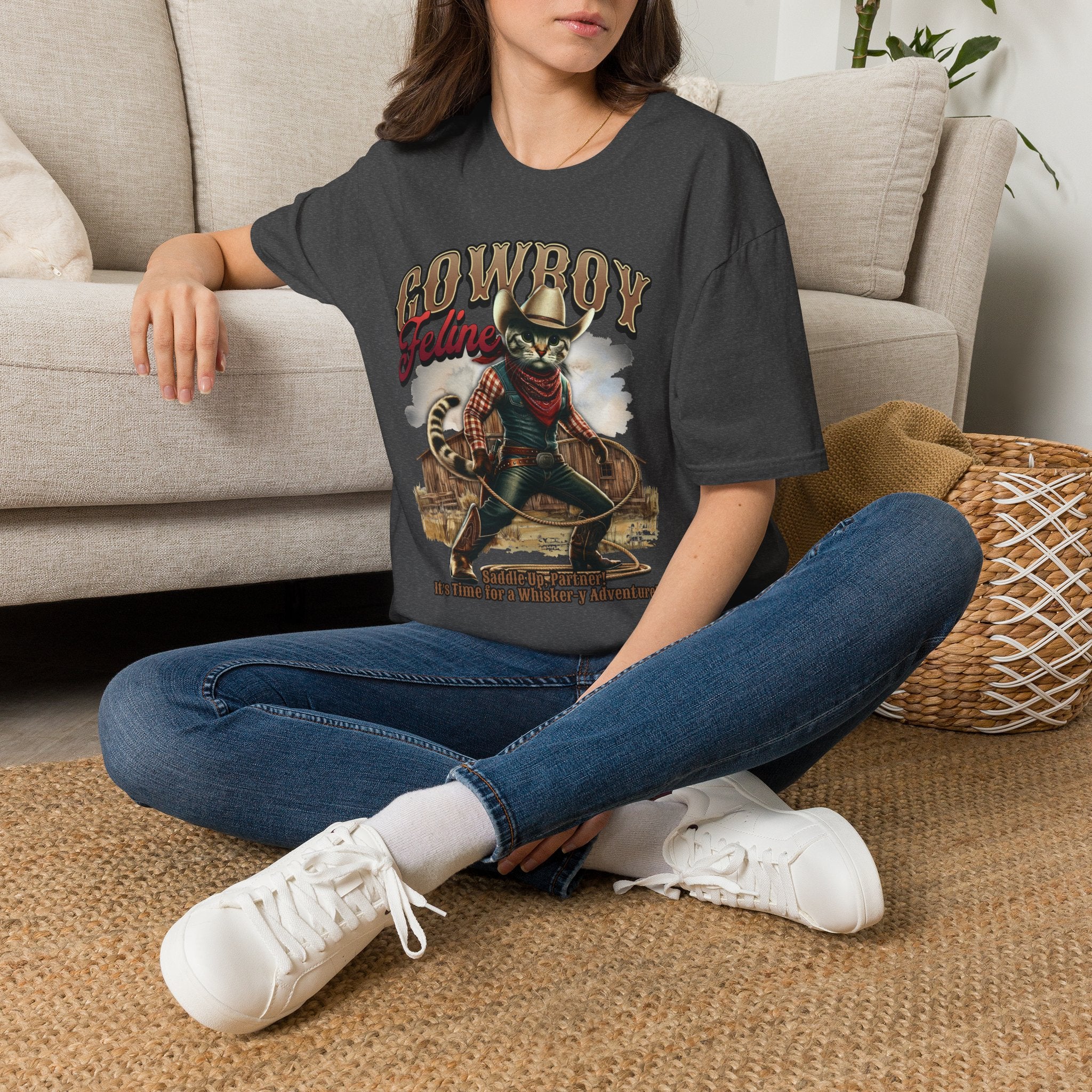 Cowboy Feline T-Shirt