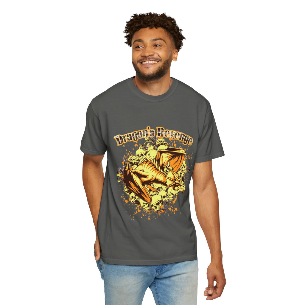 Dragon's Revenge T-Shirt — Fierce Golden Dragon Graphic Tee