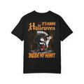Halloween Grim Reaper T-Shirt — "It's Always Halloween Inside My Heart" Gothic Graphic Tee