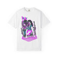 Retro Vaporwave Tee — Neon TV Pinup Graphic T-Shirt