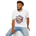 Graphic T-Shirt — Distorted Laugh Smile "HA HA" Horror Comic Tee
