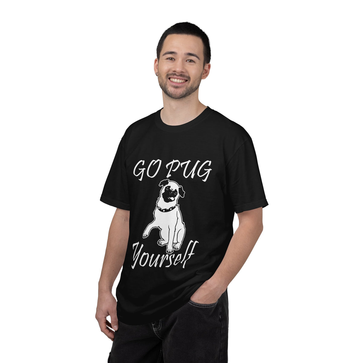Go Pug Yourself T-Shirt — Funny Pug Dog Graphic Tee